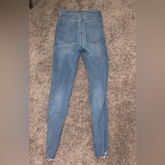 light blue gap favorite jeggings size 0 - Picture 2 of 5